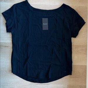 Fabletics Black Short Sleeve Tee